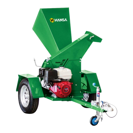 Hansa C13RT Operation, Maintenance And Safety Manual
