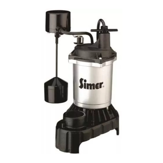 Simer 2883 Owner's Manual