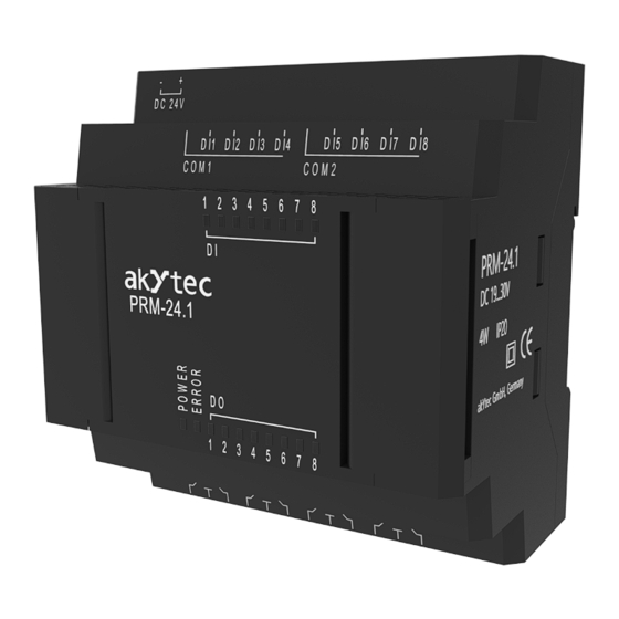 Akytec PRM-X.1 User Manual