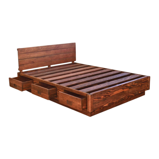Forever Redwood THE CHEST BEDS Assembly Instructions