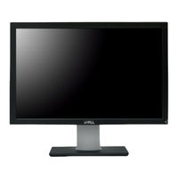 Dell 2709W - UltraSharp - Widescreen LCD Monitor User Manual