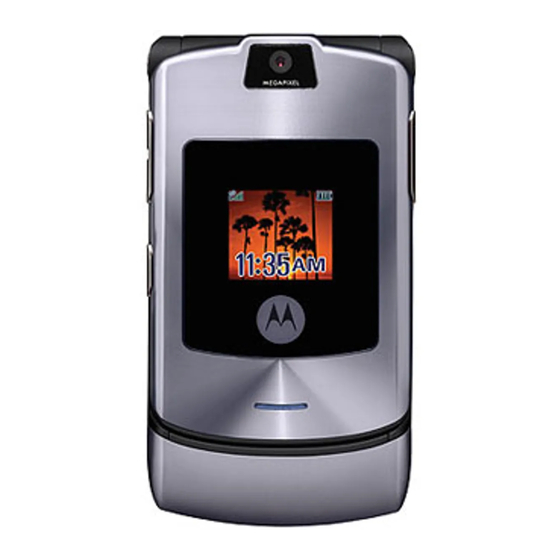 Motorola V3 Motomanual