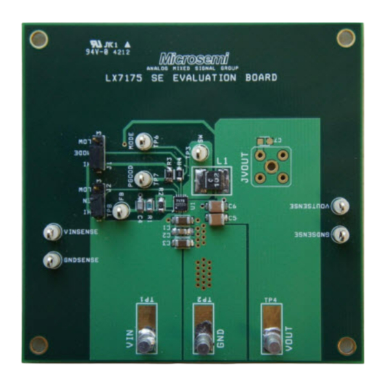 Microsemi LX7175 User Manual
