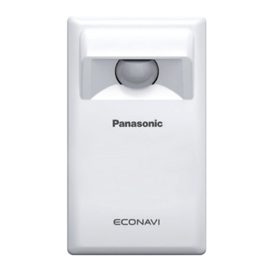 Panasonic ECONAVI CZ-CENSC1 Installation Instructions Manual