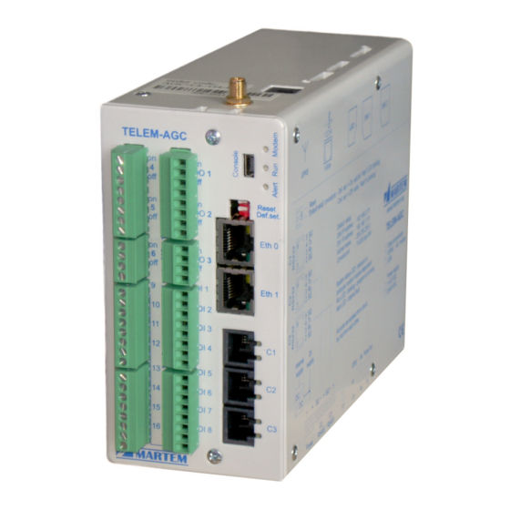 Martem TELEM-AGC User Manual