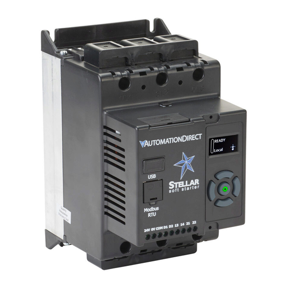 Automation Direct Stellar SR35 Series Quick Start Manual