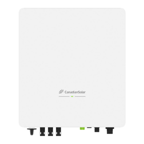 CanadianSolar CSI-7K-S22002-E Manuals