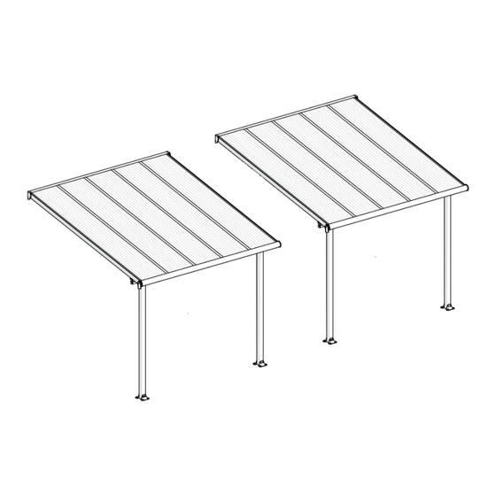 Palram PATIO COVER EZ LINK Manual