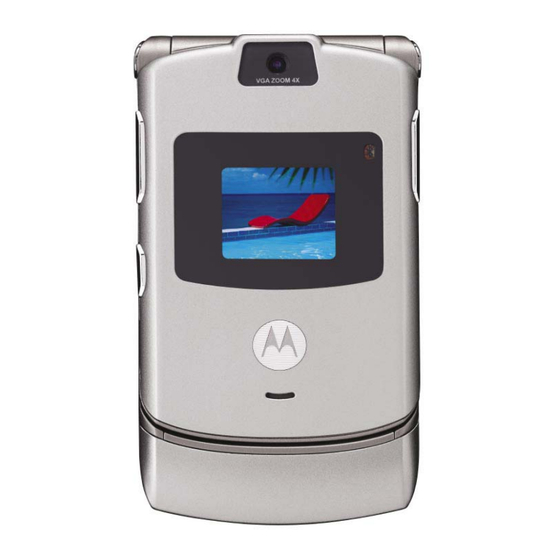 Motorola V3 Service Manual