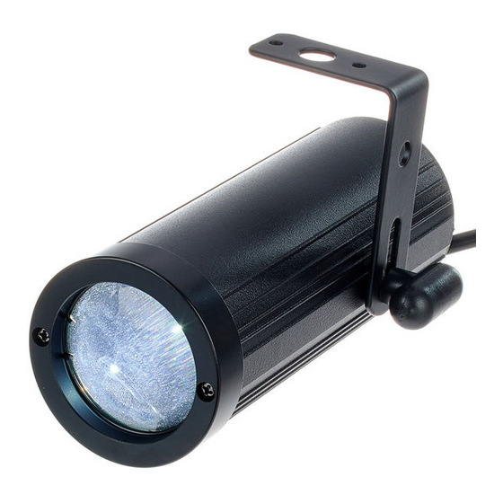 thomann fun generation PinSpot LED 3W 6,5K User Manual