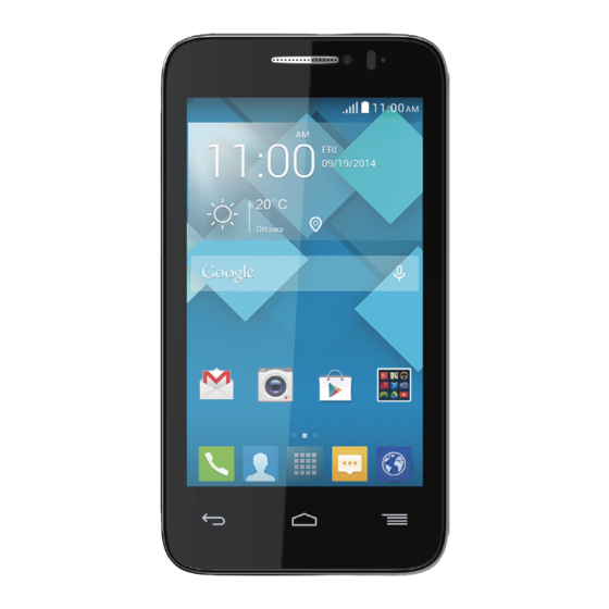 Alcatel one touch POP D3 User Manual