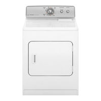 Maytag MEDC400VW - Centennial Electric Dryer User Instructions