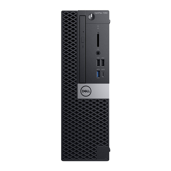Dell OptiPlex 7060 Small Form Factor Setup And Specifications