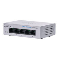 Cisco 110 Series Quick Start Manual