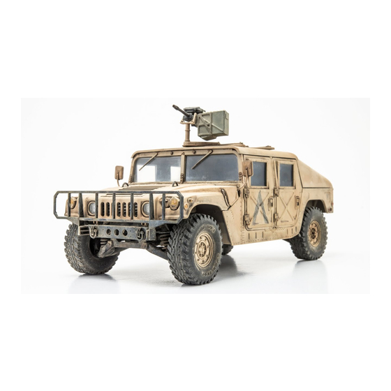 Eduard M-1025 Hummer exterior Quick Start Manual