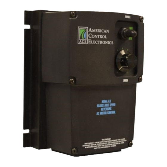American Control Electronics VFD643-4 User Manual