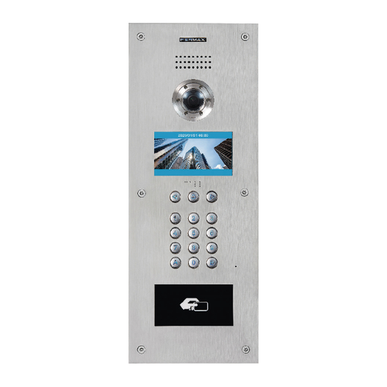 Fermax MEET 1455 Installer Manual