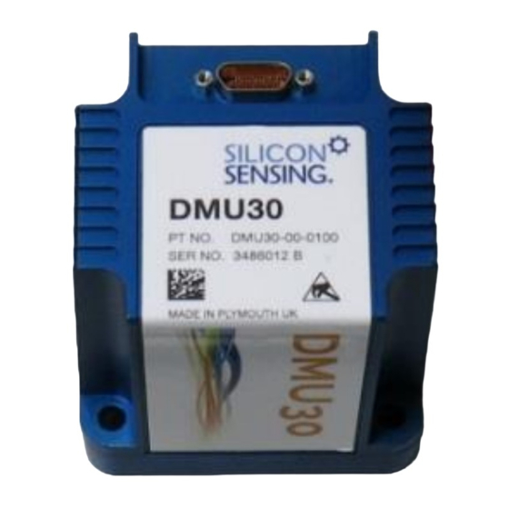 SILICON SENSING DMU30 User Manual