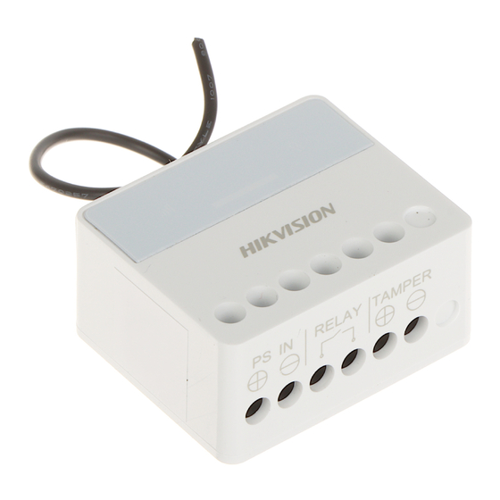 HIKVISION DS-PM1-O1L-WE Manuals