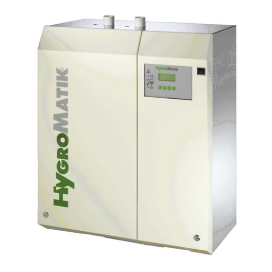 HygroMatik HyLine Series Manual