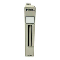 National Instruments SCXI-1317 Installation Manual