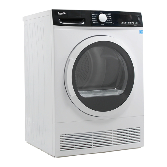 User Manuals: Avanti FLD40V0W Load Clothes Dryer