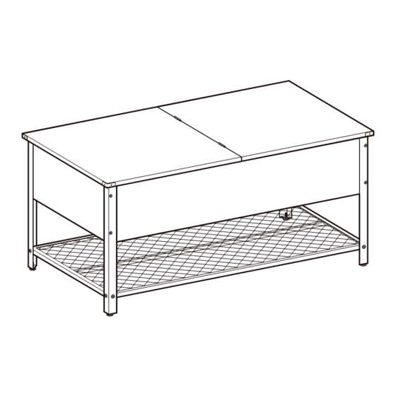 Songmics VASAGLE LCT230 Assembly Instructions Manual
