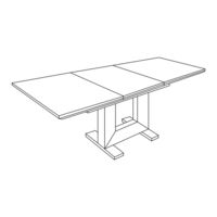 Furniture And Choice Florence Extending Dining Table Assembly Instructions Manual