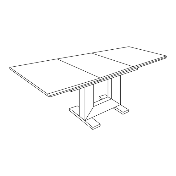 FURNITURE AND CHOICE Florence Extending Dining Table Manuals