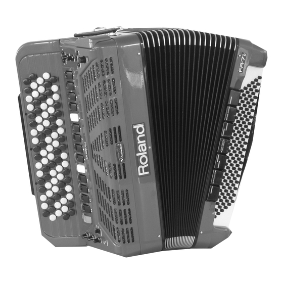 Roland V-ACCORDION FR-5 Owner's Manual