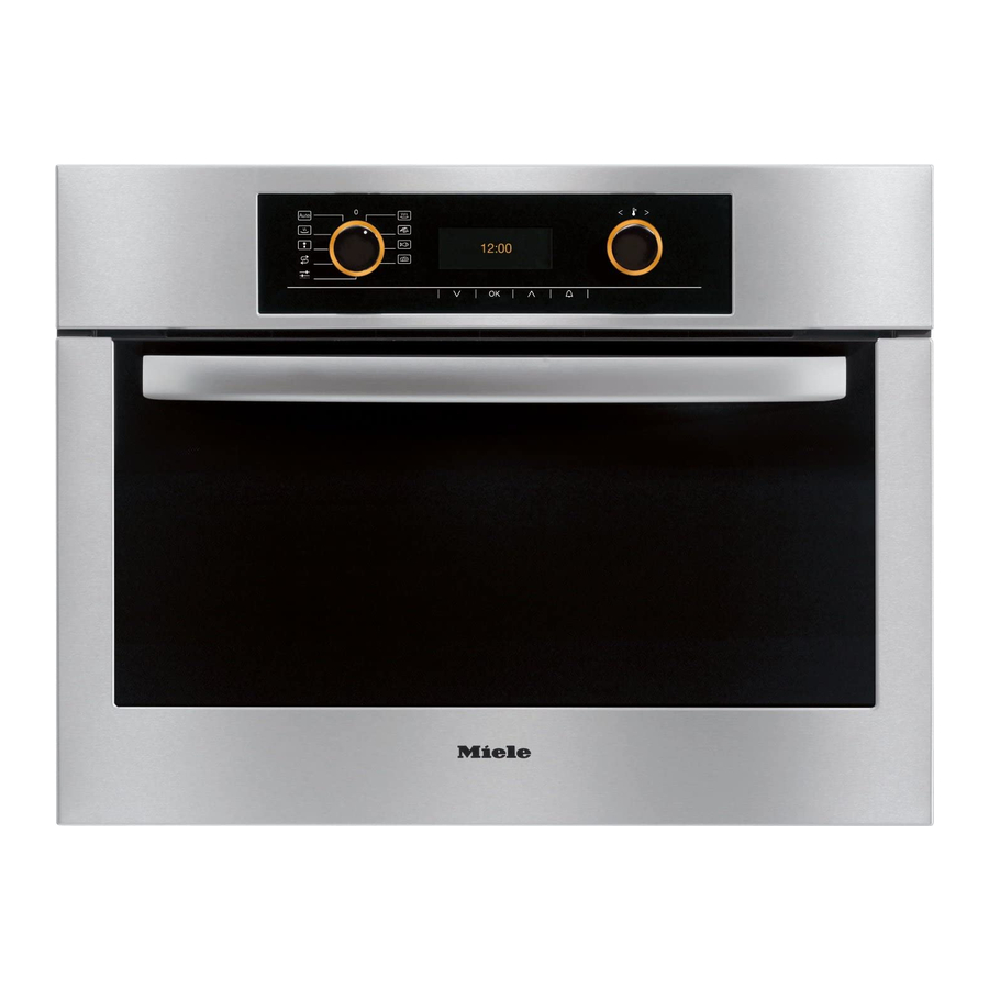 Miele DG 5051 Operating And Installation Manual