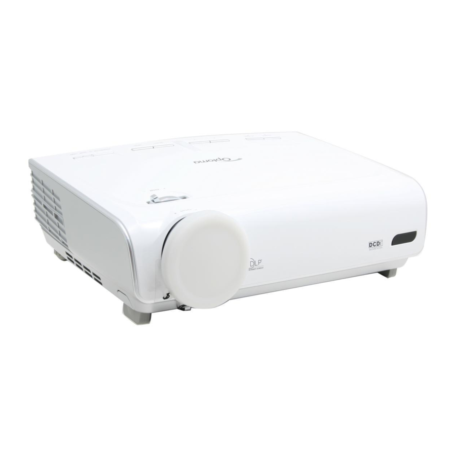 Optoma HD72 Serivce Manual