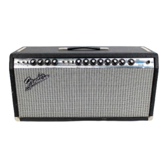 Fender Dual Showman Owner's Manual