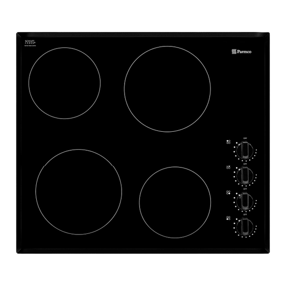 Parmco HO-4-6NF-CER Installation And Operating Instructions Manual