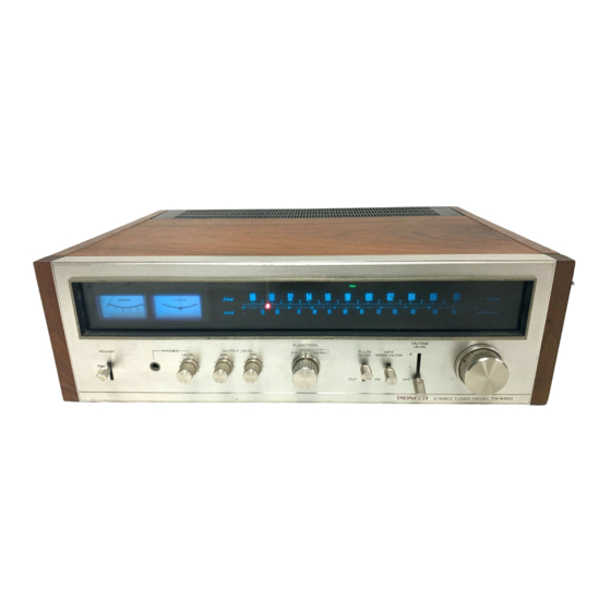 Pioneer TX-9100 KCW Service Manual