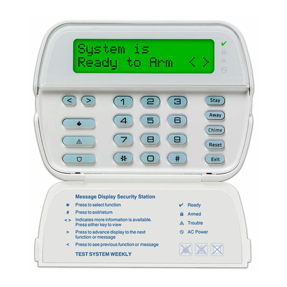 DSC PK5500 Installation Instructions Manual