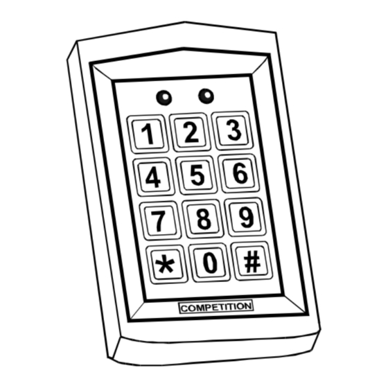 Competition DH16A-11DT Instruction Manual