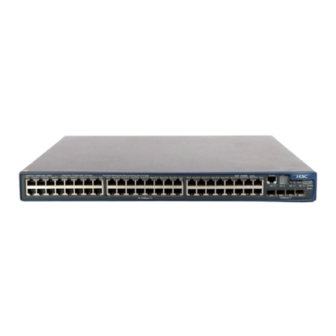 H3C S3600 Series Operation Manual