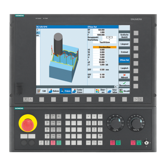 Siemens SINUMERIK 840D Description Of Functions