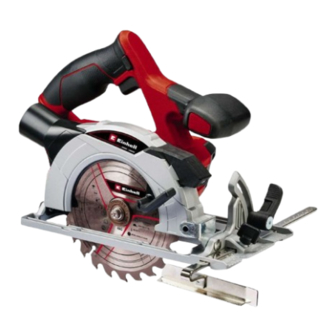 EINHELL TE-CS 18 Li-Solo Original Operating Instructions