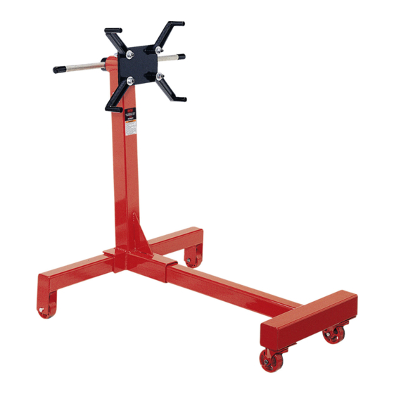 Norco 78100 Setup, Operating, Maintenance Instructions