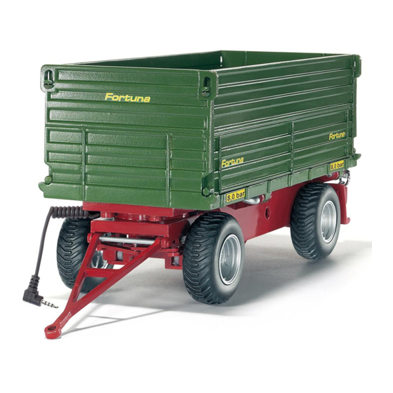 Siku Fortuna K 180/S Tipper Manuals