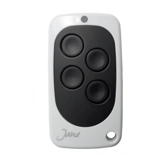 JANE  V Quick Start Manual