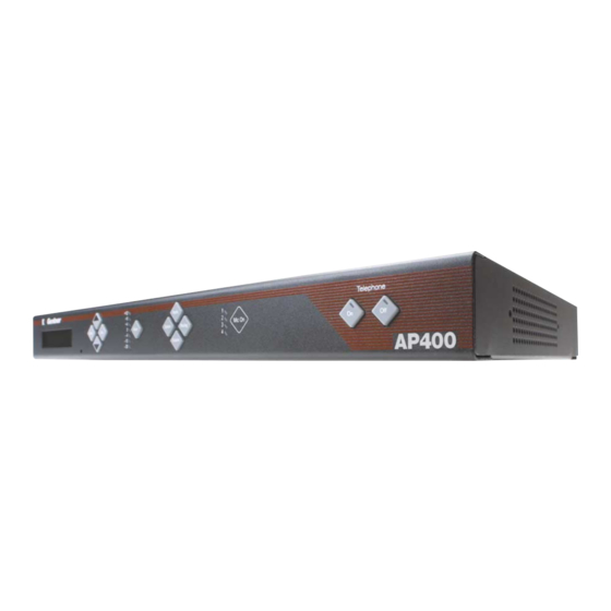 ClearOne AP400 Installation And Operation Manual