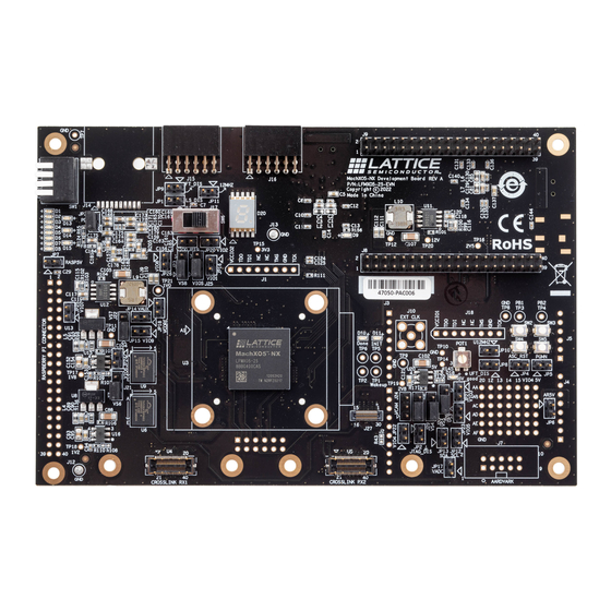 Lattice Semiconductor MachX05-NX User Manual