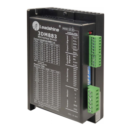 Leadshine 3DM883 Manuals
