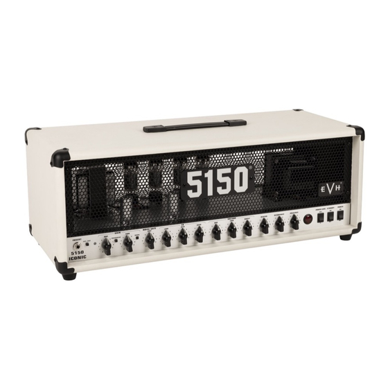 Evh ICONIC 5150 Series Owner's Manual