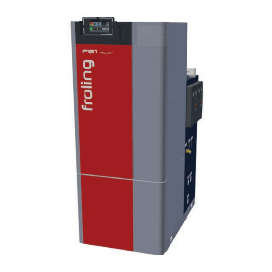 User Manuals: Fröling PEI Pellet 7-35 BOILER