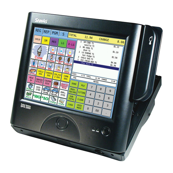 Sam4s SPS-2000 Setup Manual