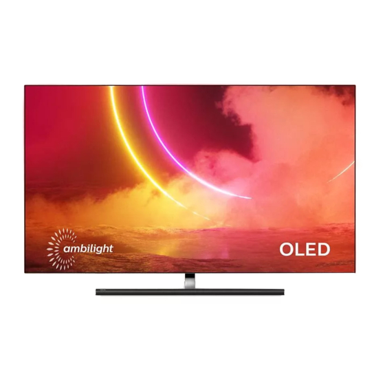 Philips OLED865 Series Quick Start Manual